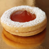 Occhio di bue alla marmellata
