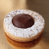Occhio di bue al cioccolato